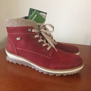 Remonte High Top Burgundy Shoes